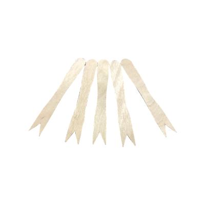 China Ec Friendly Disposable Wooden Chip Fork Fruit Fork HY-133 for sale