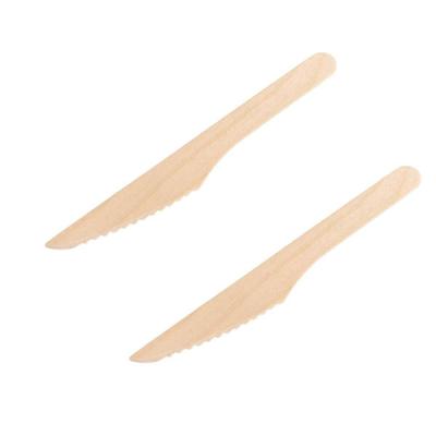 China Birch Wood Eco-Friendly Hot Selling Disposable Wooden Knife for sale