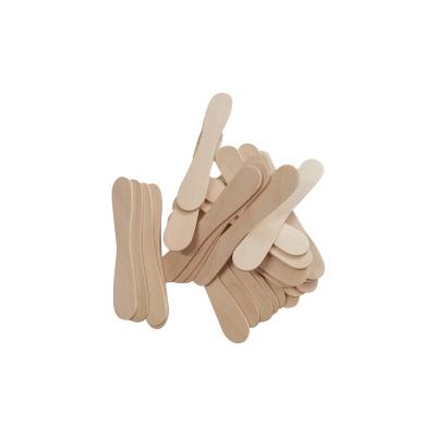 China Sustainable high quality natural disposable wooden birch wood ice cream stick for sale