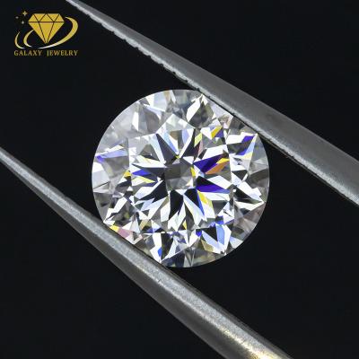 China Color Play or Fire High Quality Star Cut Moissanite Round Diamond Cut VVS DEF Colorless Loose Moissanite For Jewelry Making for sale