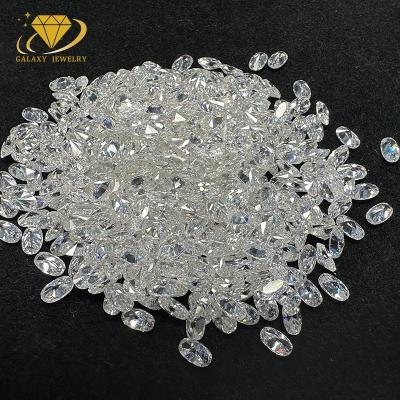 China Color Play or Fire Wholesale DEF Color VVS1 Clarity Oval Cut Loose Moissanite GRA Certificate Lab Created Moissanite Diamond for sale