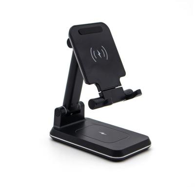 China Hot Selling Electronic Devices Fast Wireless Phone Charger Stand Holder Wireless Charing Case For Mobile Phone for sale