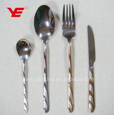 China Sustainable 86pcs Stainless Steel Spoon And Fork Set For Middle East Market for sale