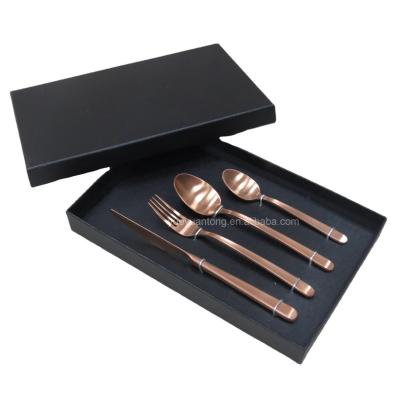 China Workable Small MOQ Stainless Steel Knife Fork Spoon Set for sale