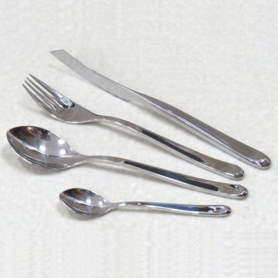 China Small Moq Bulk Sustainable 18/10 Stainless Steel Flatware For Restaurant for sale