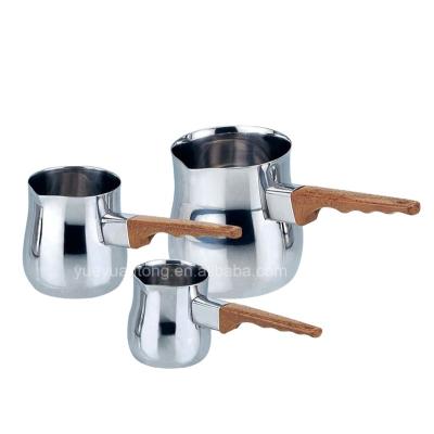 China 18/10 Stainless Steel Durable Coffee and Milk Pot Warmer Set for sale