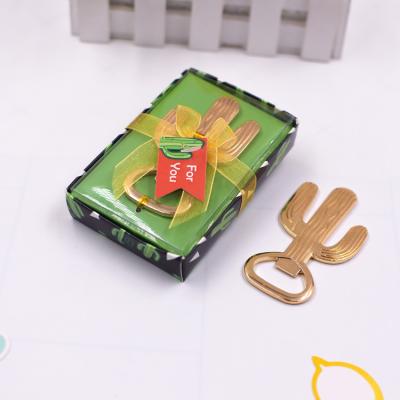 China Viable Mexican Gifts for Mexican Wedding Guest Cactus Beer Bottle Opener Llama Party Souvenir Fiesta Wedding for sale