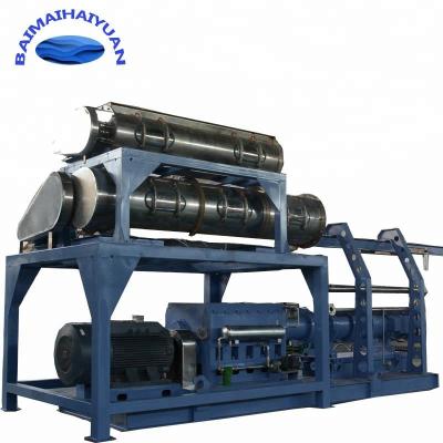 China HAIYUAN Goldfish PHJ140S-160KW 3000-4000kg/h Conical Twin Screw Extruder for sale