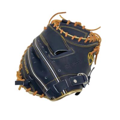 China Custom Japanese Leather Baseball Glove Training Kip Softball&baseball Catcher Gloves Wholesale for sale