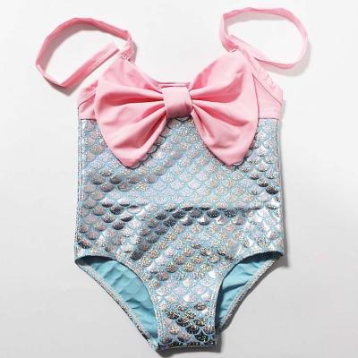 China Breathable Baby Mermaid Swimwear Children's One Piece Swimsuit for sale