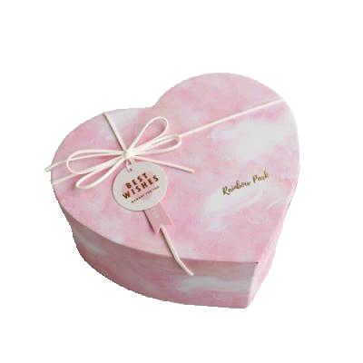 China Recyclable Customized Design Heart Shape Paper Chocolate Gift Packaging Box for sale