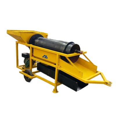 China Mobile Gold Mining Stone Screening Machine Small Plant Portable Trommel Mining Equipment for sale