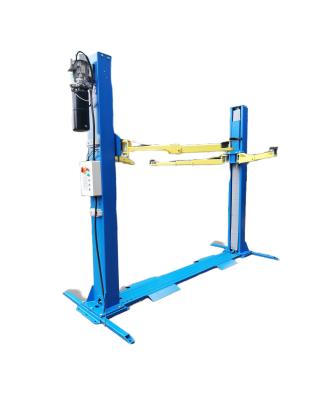 China Electrical Lock Release Two Post Auto Lift 2.2kw Rise Time 50s zu verkaufen