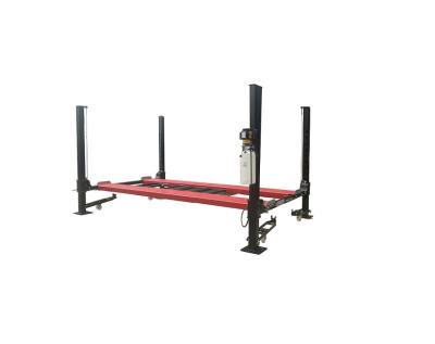 China Lift Height 1800mm Four Post Parking Lift  4 Post Parking Hoist 120 Volt 20 Amp for sale