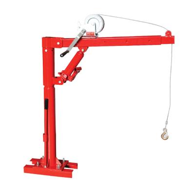 China Swivel Hydraulic Pickup Truck Crane Truck Bed Hoist Lift Working Range 0-2000mm for sale