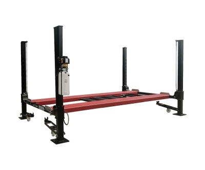 Cina Azionamento idraulico 9000 Lb 4 Post Car Lift 4 Post Vehicle Lift Tempo di sollevamento 60sec in vendita