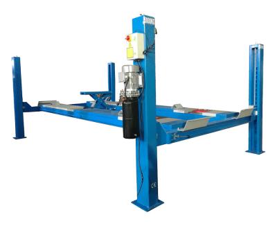 Κίνα 220V/380V 4 Post Wheel Alignment Lift Rack με ισχύ κινητήρα 3kW προς πώληση