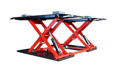 Cina 1000 mm Medioscale Car Scissor Lift Pneumatic Lock in vendita