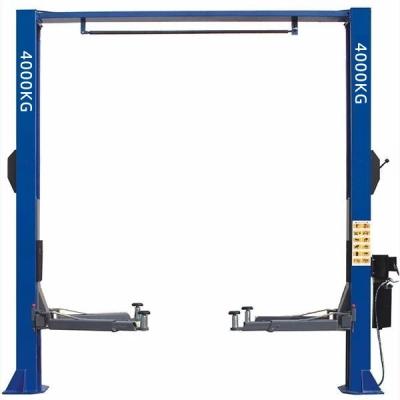 China Lift Hoogte 74,8'' 2 Post Lift Clear Floor Single Side Lock Release Te koop