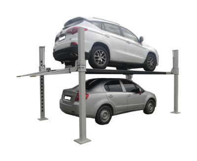 China Lifting Capacity 4000kg Four Post Parking Lift 4 Post Car Lift 380V 400V 415V for sale