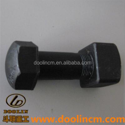 China High Strength Excavator Parts Crawler Bolt And Nut For Track Shoes for sale