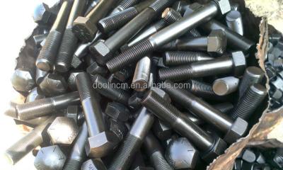 China High Strength Machine Spare Parts Excavator Wheel Loader Fasteners Heavy Screw And Bolt for sale