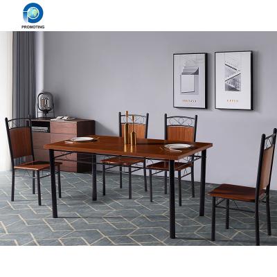 China Hot Sale Hotel Furniture Restaurant Convertible Dining Room Furniture Wooden Chair And Table Set for sale