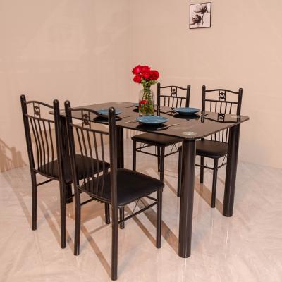 China Modern Modern Dining Table Set Dining Table and Chairs for Sale 4 Chair Dining Table Set for sale