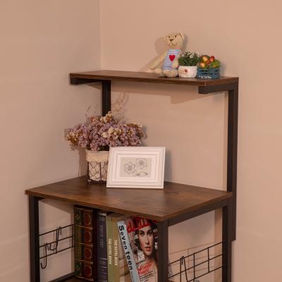 China Home Decor High Quality Modern Standing Home Shelf Nordic Wooden Shelves For Home for sale