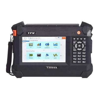 China FTTX TFN T3000A 10 Gigabit Ethernet Tester Cable RJ45 Tester Network Analyzer for sale