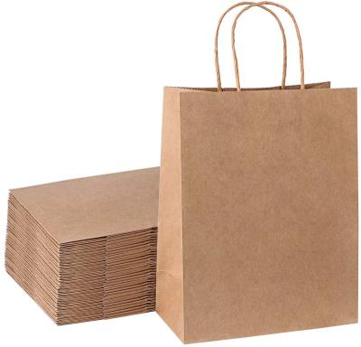 China 2022 Recyclable Factory Source Success Brown Kraft Paper Custom Printed Bag for sale