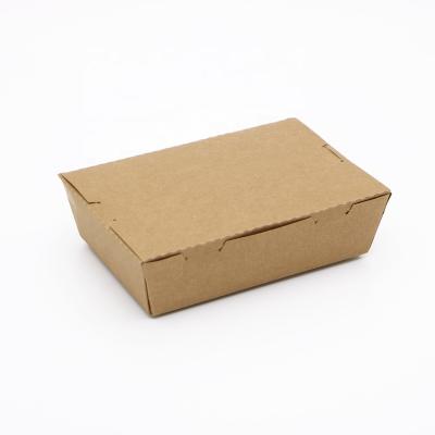 China Grocery Disposable Disposable Hot Paper Take Out Food Containers for sale