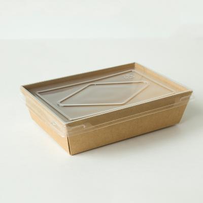 China China High New Products Food Grade Disposable Paper Box With Cover for sale