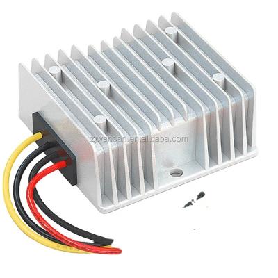 China Factory Price IP68 Waterproof DC 48V To DC 24V 5A 25W Power Converters WS-48T2405 74*74*32mm for sale