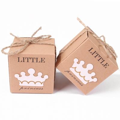 China Factory Recycled Mini Suitcase Candy Boxes Travel Paper Gift Box Materials Christmas Custom Favor Birthday Wedding Present Boxes Packaging for sale