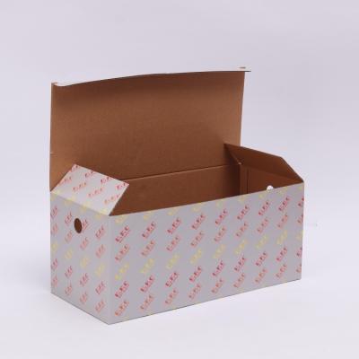 China Recycled Foldable Color Materials Cardboard Boxes Rectangle Customizable Printing Paper Mailing Box for sale