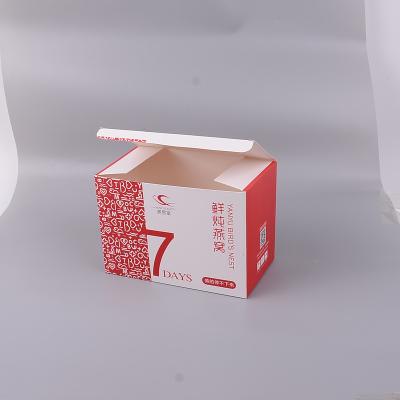 China 2022 Materials Factory Hot Sale Foldable Recycled Gift Box Food Wrapping Paper Foldable Paper Storage Boxes for sale