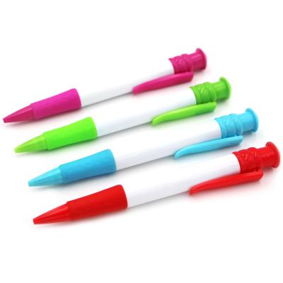 China Promotional Gift Pen Cheap Big Jumbo Plastic Ballpoint Pens for sale