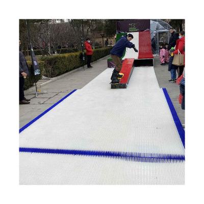 China Winter Sports Resort SNOW MONKEY Skiing Simulator Dry Artificial Slope Plastic Ski Slope Mat for sale