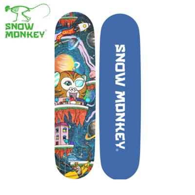 China Ski Resort SNOW MONKEY Newly Customized Outdoor Trampoline Board / Youth Fitness Sports Trampoline Adult Park Equipment Skate Board for sale