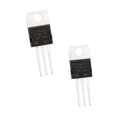 China Integrated circuit new original ic chip  integrated circuit STTH16L06CT STPS10170CB-TR STM32F042K4T6 TO-220 Fast recovery diode 600V 10A for sale