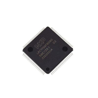 China Integrated circuit new original ic chip  integrated circuit LPC1759FBD80 LPC11C14FBD48 LQFP80 Mrocontroller mrocontroller for sale