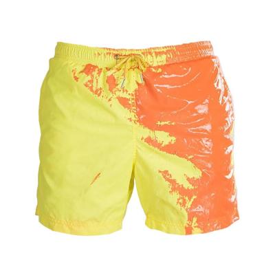 China 2020 Breathable New Change Color Magic Beach Shorts Summer Men Swimming Trunks Swimwear Swimsuit Quick Dry Bathing Shorts Beach Panties for sale