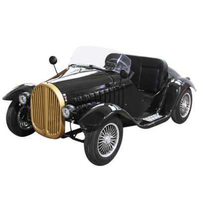 China Hot Selling 2 Seats Mobility Electric Vintage Car 1800W Motor 72V60Ah Lithium Battery Four wheels Car for sale