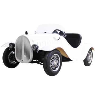 China Hot Selling 2 Seats Mobility Electric Vintage Car 3000W Motor 72V80Ah Lithium Battery Four wheels Car for sale