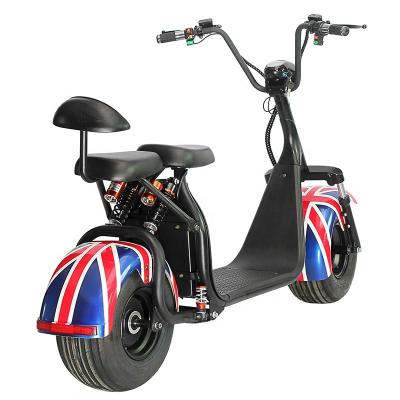 China Hot sale removable battery fat tire citycoco fashion electric scooter for sale