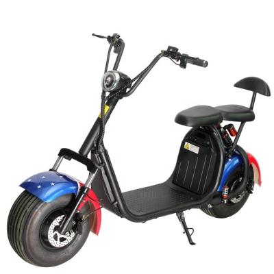 China Electric Adult Battery Powered Bicycle Fat Tire Bike Citycoco Scooter for sale