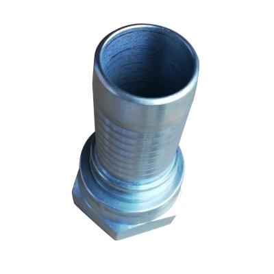 China Jingxian CNC Machining Parts Processing Hose Fitting Parts Hex Main Stainless Steel Hose Fitting Socket Hex Head Tube Customized Bezel for sale