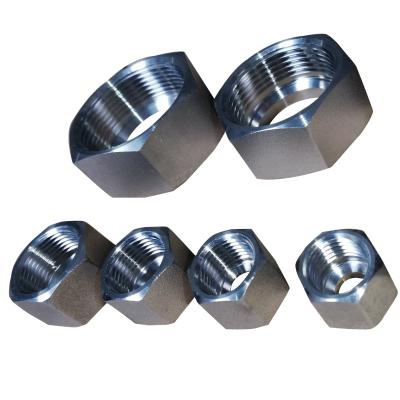 China 5B-24-16 Stainless Steel Pipe Large Square Steel Tubing End Cap for sale