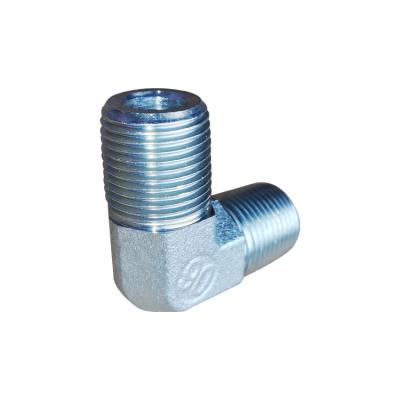 China Oil / Water Male Adapter BSPT Hydraulic Stainless Steel Pipe Joints Fittings for sale